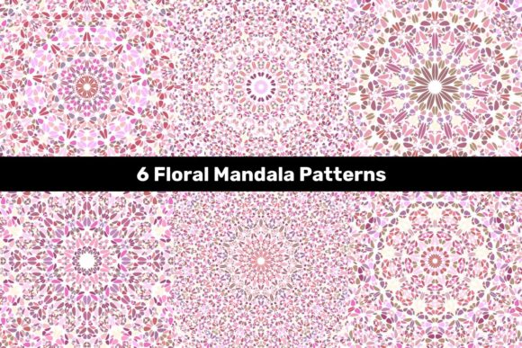 6 Pastel Floral Mandala Patterns: A Practical Guide for Designers and Creatives
