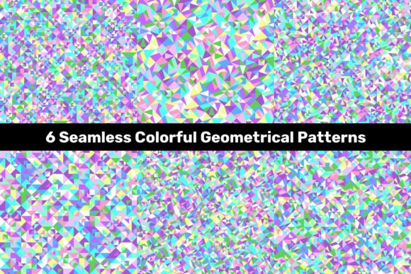 6 Seamless Colorful Triangle Patterns: Practical Ways to Use Geometric Designs in Real Projects