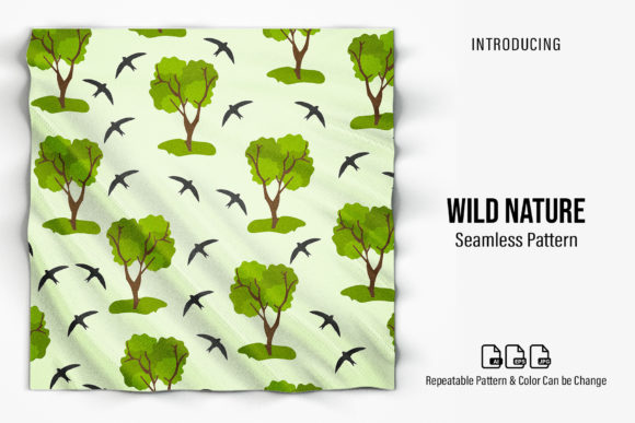 Wild Nature Patterns: A Digital Paper Set for Endless Creative Possibilities